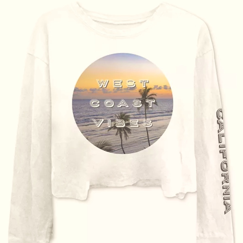 West Coast Graphic Tee NWT